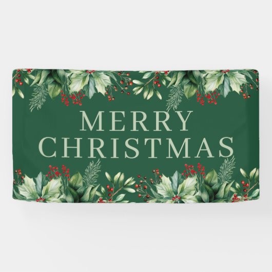 Elegantes Weihnachten  Banner (Horizontal)