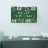 Elegantes Weihnachten  Banner (Messe)