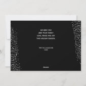 Elegantes WEIHNACHTEN Grünes Foto (Rückseite)