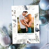 Elegantes Weihnachten Modernes botanisches Foto