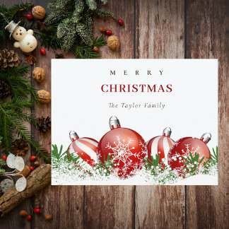 Elegantes Weihnachten Traditionell Rustikal Modern