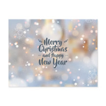 Elegantes Weihnachten und glückliches Neues Jahr |