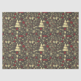 Elegantes Weihnachts-Designpapier Seidenpapier