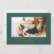 Elegantes Weihnachts-Goldtypografie-Foto