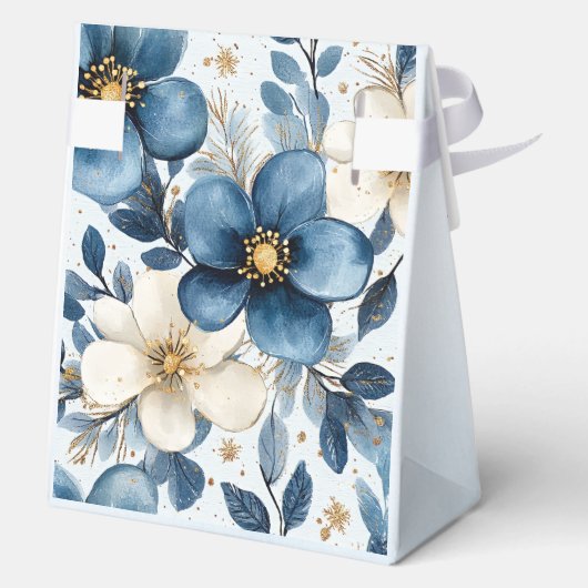 Elegantes Weihnachts-Party Modernes Geschenkschachtel (Rückseite)