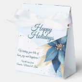 Elegantes Weihnachts-Party Modernes Geschenkschachtel (Vorderseite)