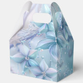 Elegantes Weihnachts-Party Modernes Geschenkschachtel (Rückseite)