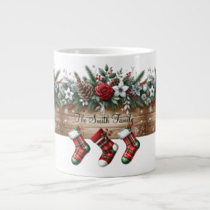 Elegantes Weihnachts-Party Modernes Jumbo-Tasse