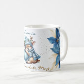 Elegantes Weihnachts-Party Modernes Kaffeetasse (VorderseiteRechts)