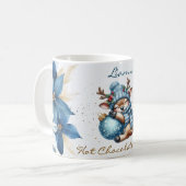 Elegantes Weihnachts-Party Modernes Kaffeetasse (Vorderseite Links)