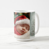 Elegantes Weihnachts-Party Modernes Kaffeetasse (VorderseiteRechts)
