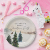 Elegantes Weihnachts-Party Paper Teller (Party)