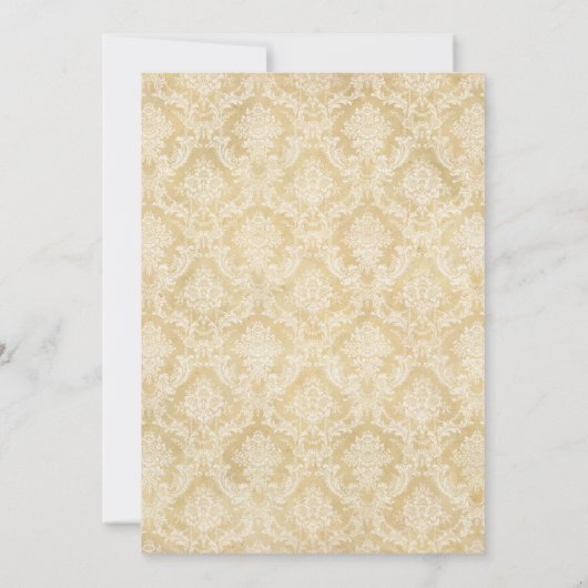 Elegantes Weihnachts-Script-Dinner/Party Einladung (Rückseite)