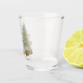 Elegantes Weihnachtsbaum Personalisiertes Shotglas Schnapsglas (Rechts)