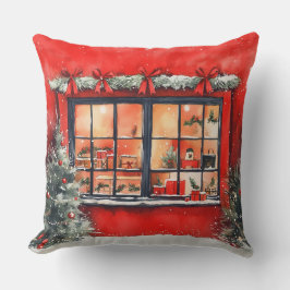 Elegantes Weihnachtsbaumkissen Kissen