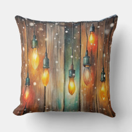 Elegantes Weihnachtsbaumkissen Kissen