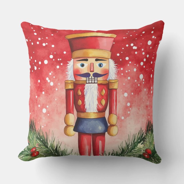 Elegantes Weihnachtsbaumkissen Kissen (Vorderseite)