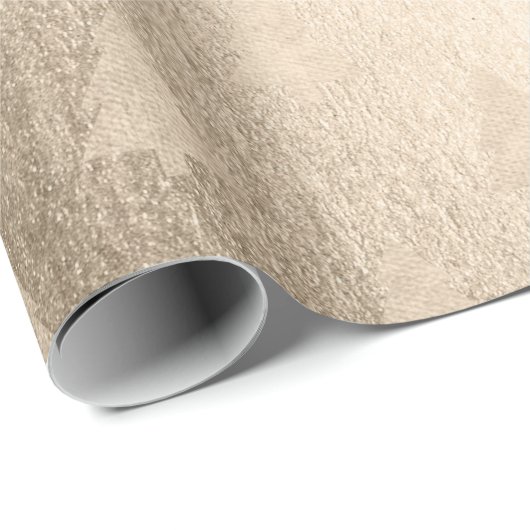 Elegantes Weihnachtsbaummuster der modernen Rose Geschenkpapier (Rolleneckpunkt)