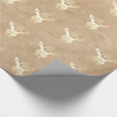 Elegantes Weihnachtsfest Geschenkpapier (Ecke)