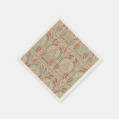 Elegantes Weihnachtsfest Serviette (Ecke)