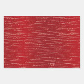 Elegantes Weihnachtsfest-Set von 3 Geschenkpapier Set (Vorderseite 3)