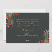 Elegantes Weihnachtsfest Weihnachten Weihnachten - (Rückseite)