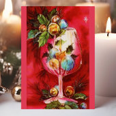 Elegantes Weihnachtsgebäck Feiertagspostkarte