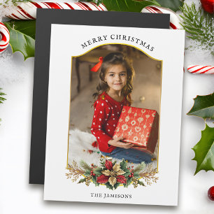 Elegantes Weihnachtsgebäck-Foto Magnetkarte