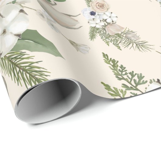 Elegantes Weihnachtsgebäck Geschenkpapier (Rolleneckpunkt)