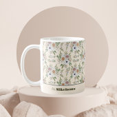 Elegantes Weihnachtsgebäck Kaffeetasse