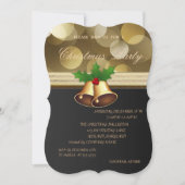 Elegantes Weihnachtsgebäck, Weihnachts-Party Einladung (Vorderseite)