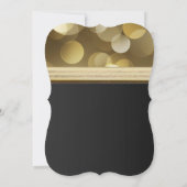 Elegantes Weihnachtsgebäck, Weihnachts-Party Einladung (Rückseite)