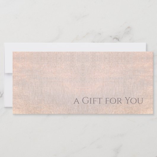 Elegantes Weihnachtsgeschenk (Vorderseite)