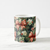 Elegantes Weihnachtsgeschenk Personalisiert Kaffeetasse (VorderseiteRechts)