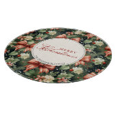 Elegantes Weihnachtsgeschenk Personalisiert Schneidebrett (Ecke)