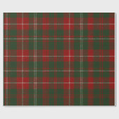 Elegantes Weihnachtskariertuch Geschenkpapier (Flach)