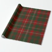 Elegantes Weihnachtskariertuch Geschenkpapier (Ungerollt)