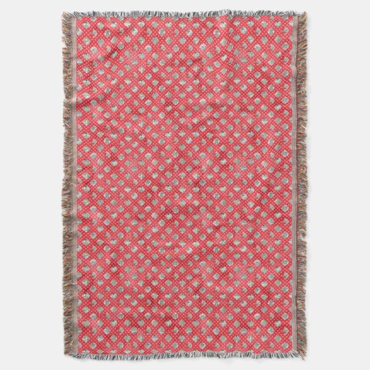 Elegantes Weihnachtsmuster Decke (Vorderseite Vertikal)