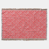 Elegantes Weihnachtsmuster Decke (Vorderseite)