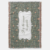 Elegantes Weihnachtsmuster Decke (Vorderseite Vertikal)