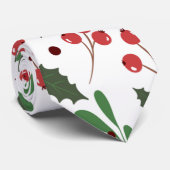 Elegantes Weihnachtsmuster | Necktie Krawatte (Gerollt)