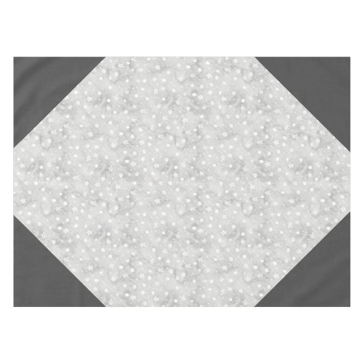 Elegantes Weihnachtsmuster Tischdecke (Vorderseite (Horizontal))