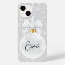 Elegantes Weihnachtsornament