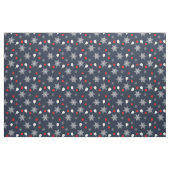 Elegantes Weihnachtspickleball-Muster, Stoff (Fat Quarter (45,7 x 55,9 cm))