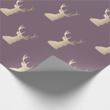 Elegantes Weihnachtsrentiermuster der Rose