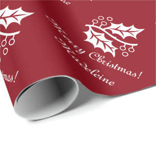 Elegantes Weihnachtsverpackungspapier mit Geschenkpapier