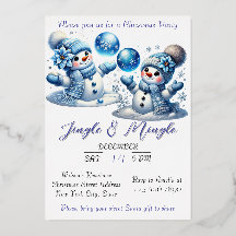 Elegantes Weihnachtswasser