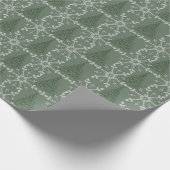 Elegantes Weihnachtswrapping Paper - Matte Geschenkpapier (Ecke)