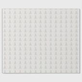 Elegantes Weihnachtswrapping Paper - Matte Geschenkpapier (Flach)