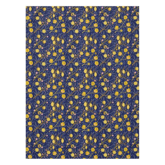 Elegantes Weinmuster Tischdecke (Vorderseite)